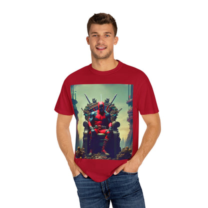 PVDP Boom Throne Unisex Garment-Dyed T-shirt