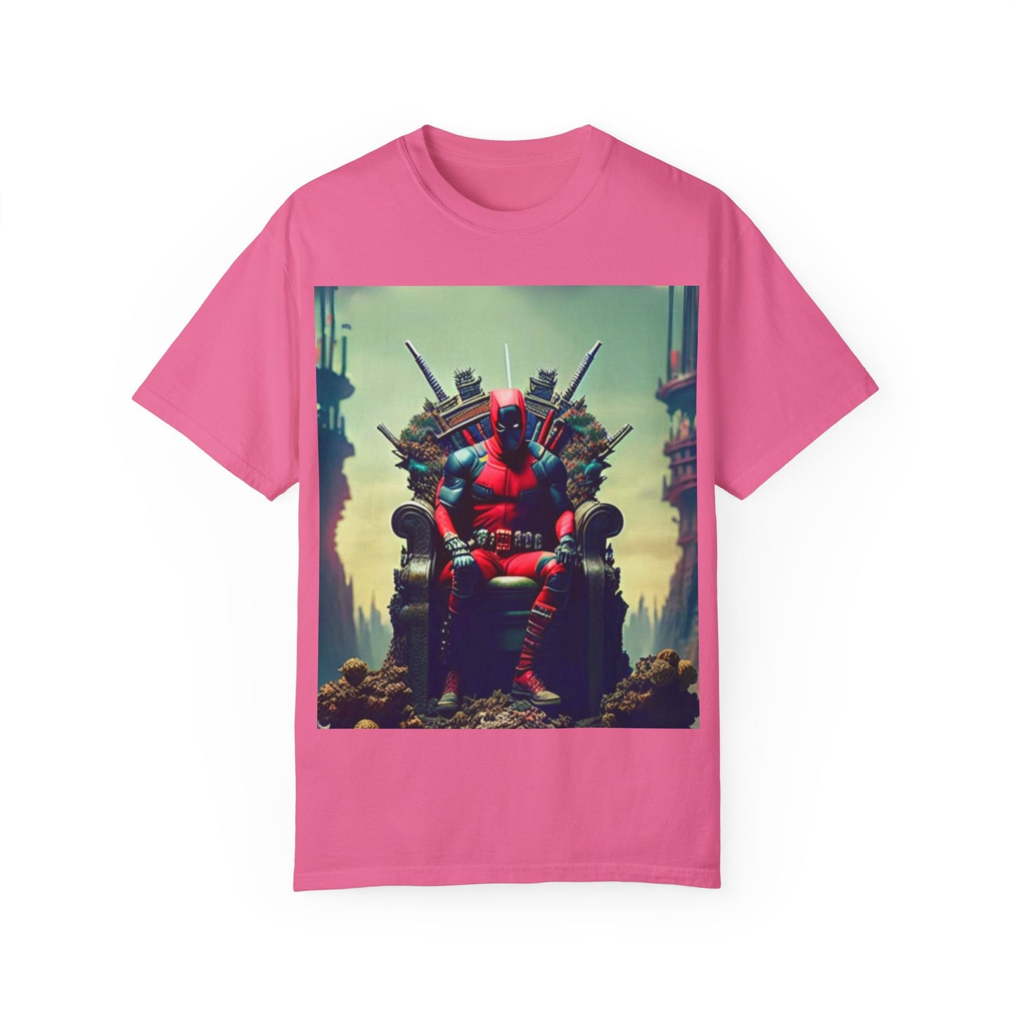 PVDP Boom Throne Unisex Garment-Dyed T-shirt