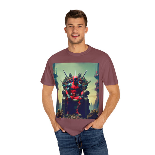 PVDP Boom Throne Unisex Garment-Dyed T-shirt