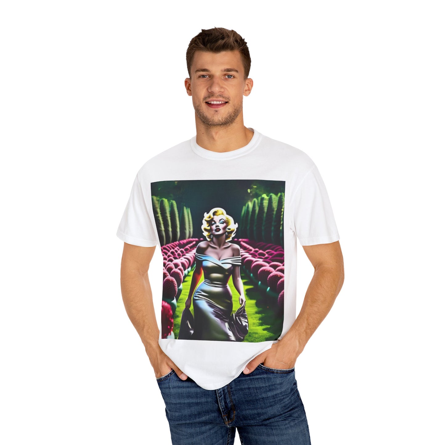 Mj Marilyn - Unisex Garment-Dyed T-shirt