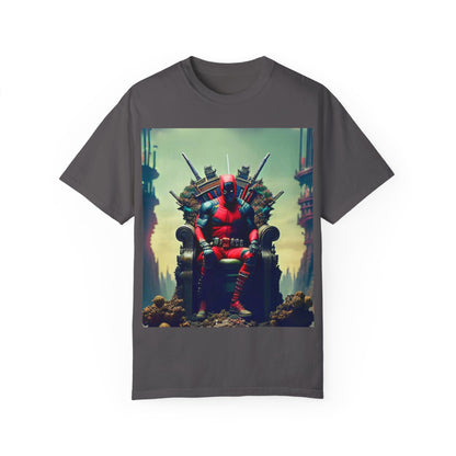 PVDP Boom Throne Unisex Garment-Dyed T-shirt