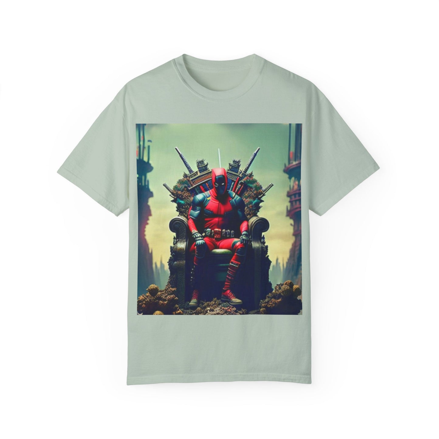 PVDP Boom Throne Unisex Garment-Dyed T-shirt